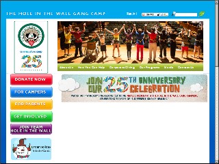 Web site www.holeinthewallgang.org, Hole In The Wall Gang Fund Inc