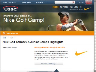 Web site www.offensedefensegolf.com, Offense Defense Golf Camp